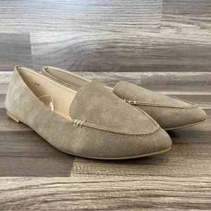 Jellypop Melonie tan loafer flats memory foam